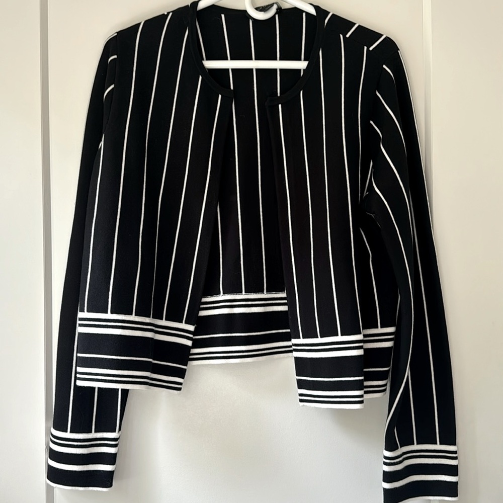 Ann Taylor pin stripe sweater